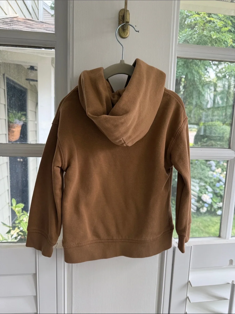 GAP Toddler Brown Hoodie with Mickey Mouse Graphic
